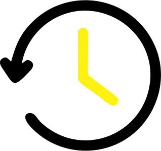 reloj amarillo