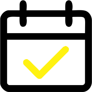 calendario amarillo